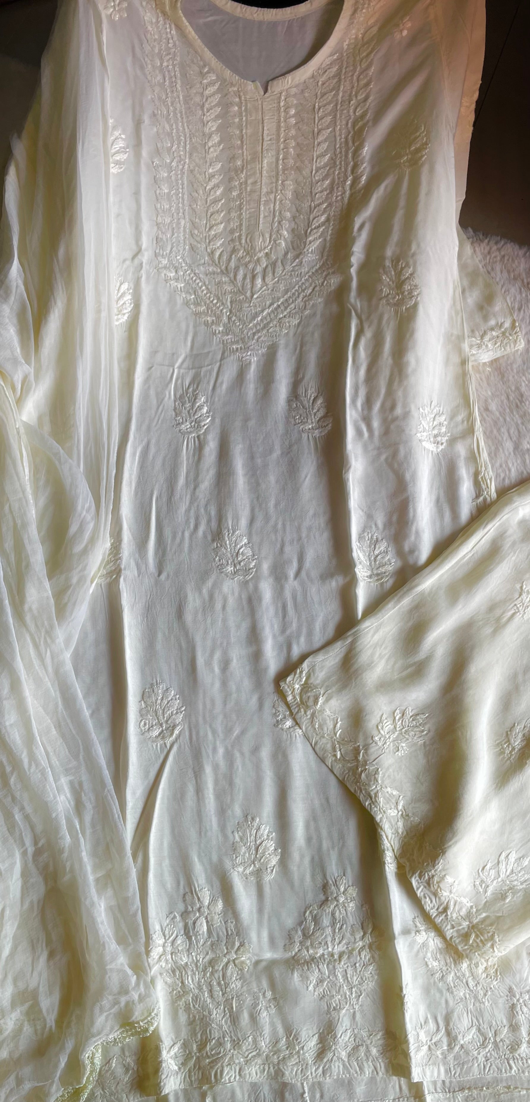 Cream Suit Sets