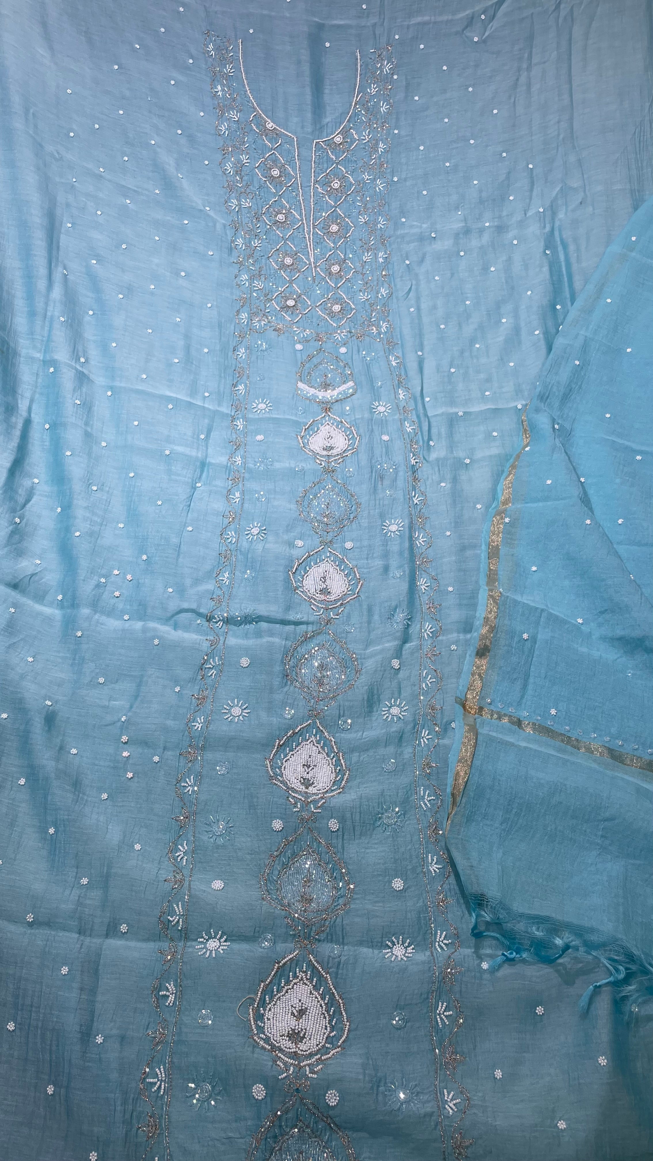 Mul Chanderi Suits