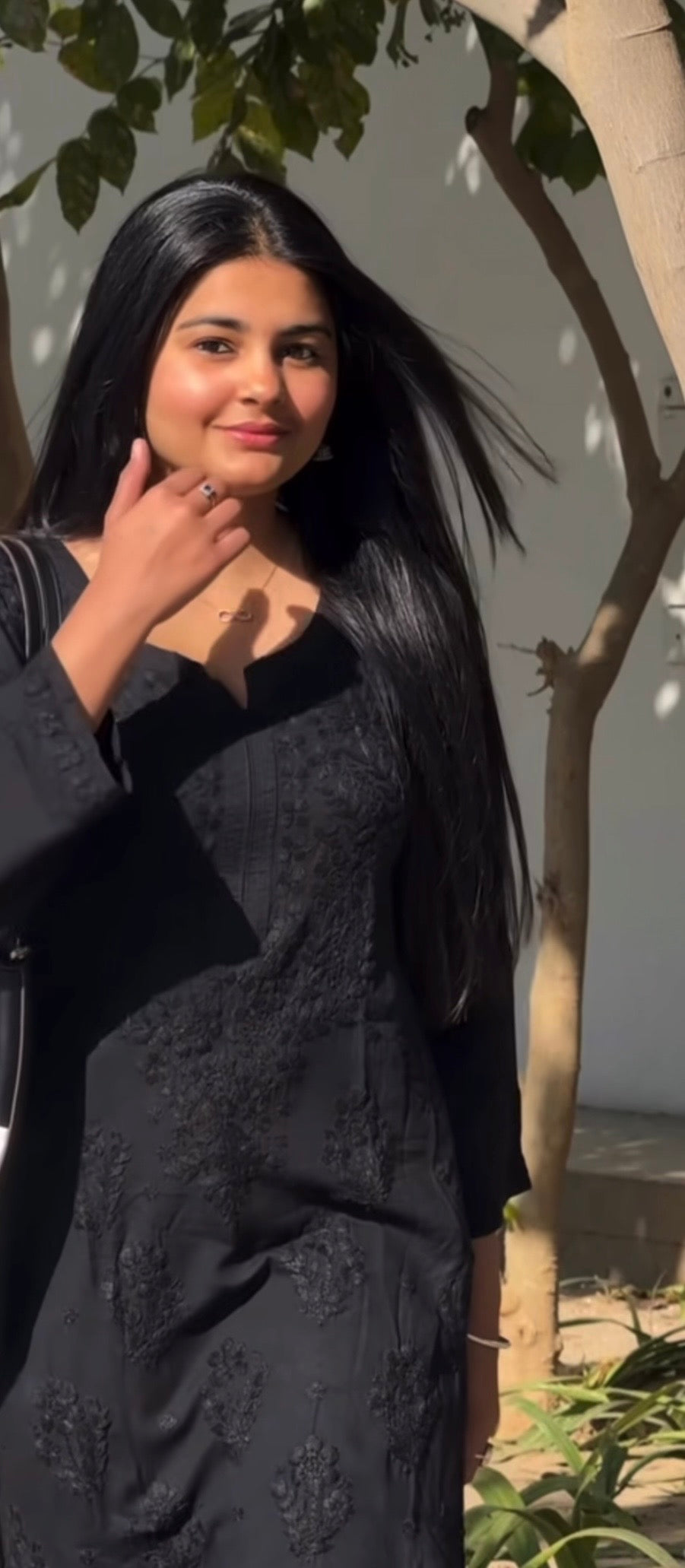 Classic Black Kurti