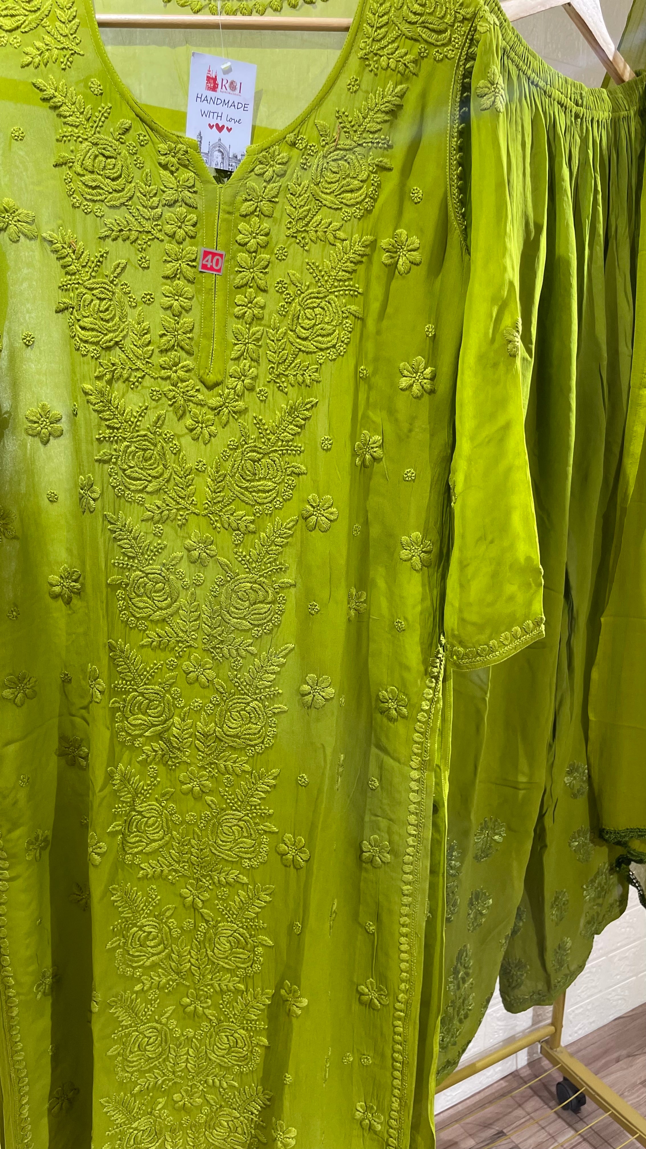 Olive Green Rose Set