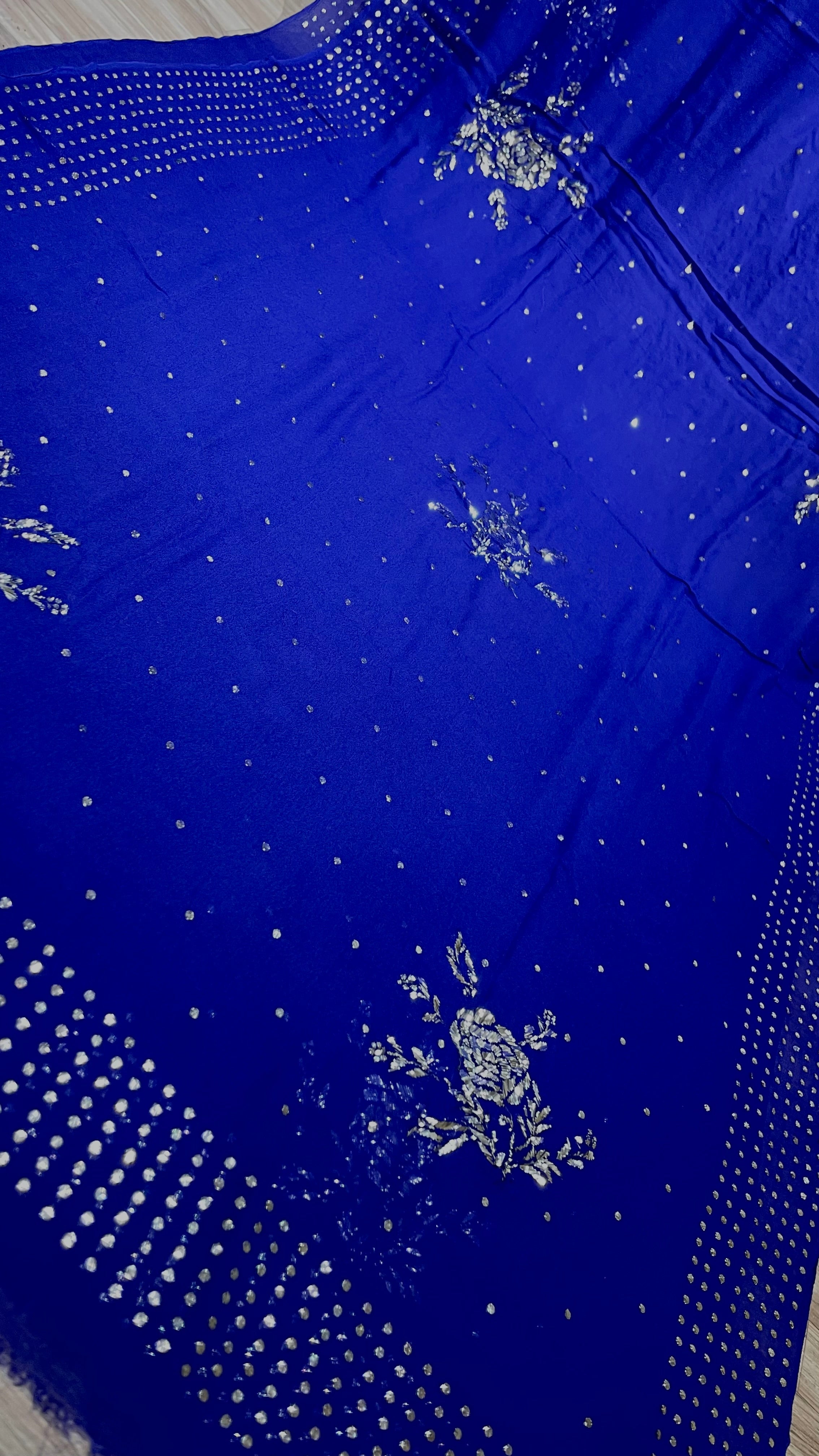 Royal Pitta Work Saree