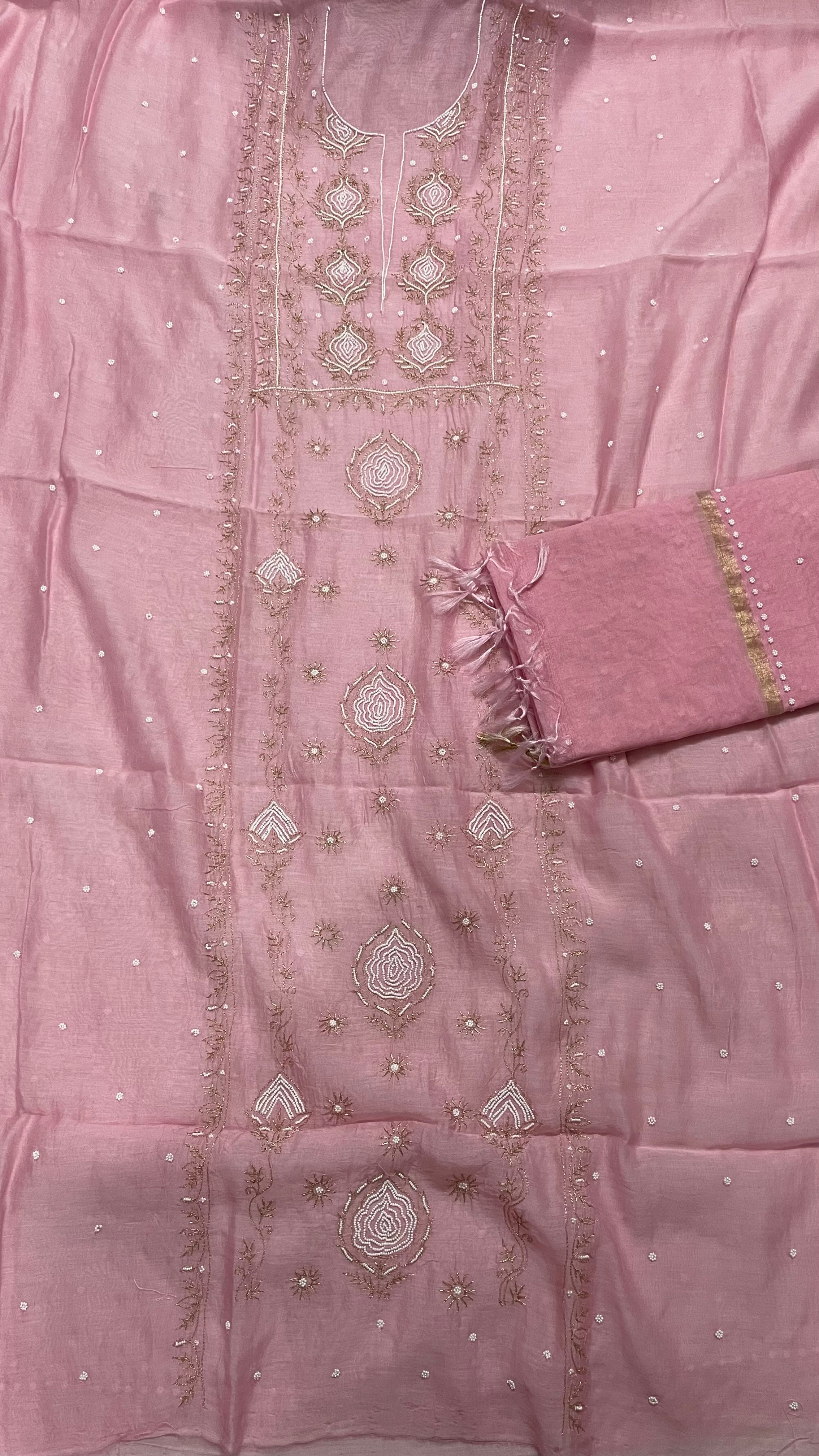 Mul Chanderi Suits