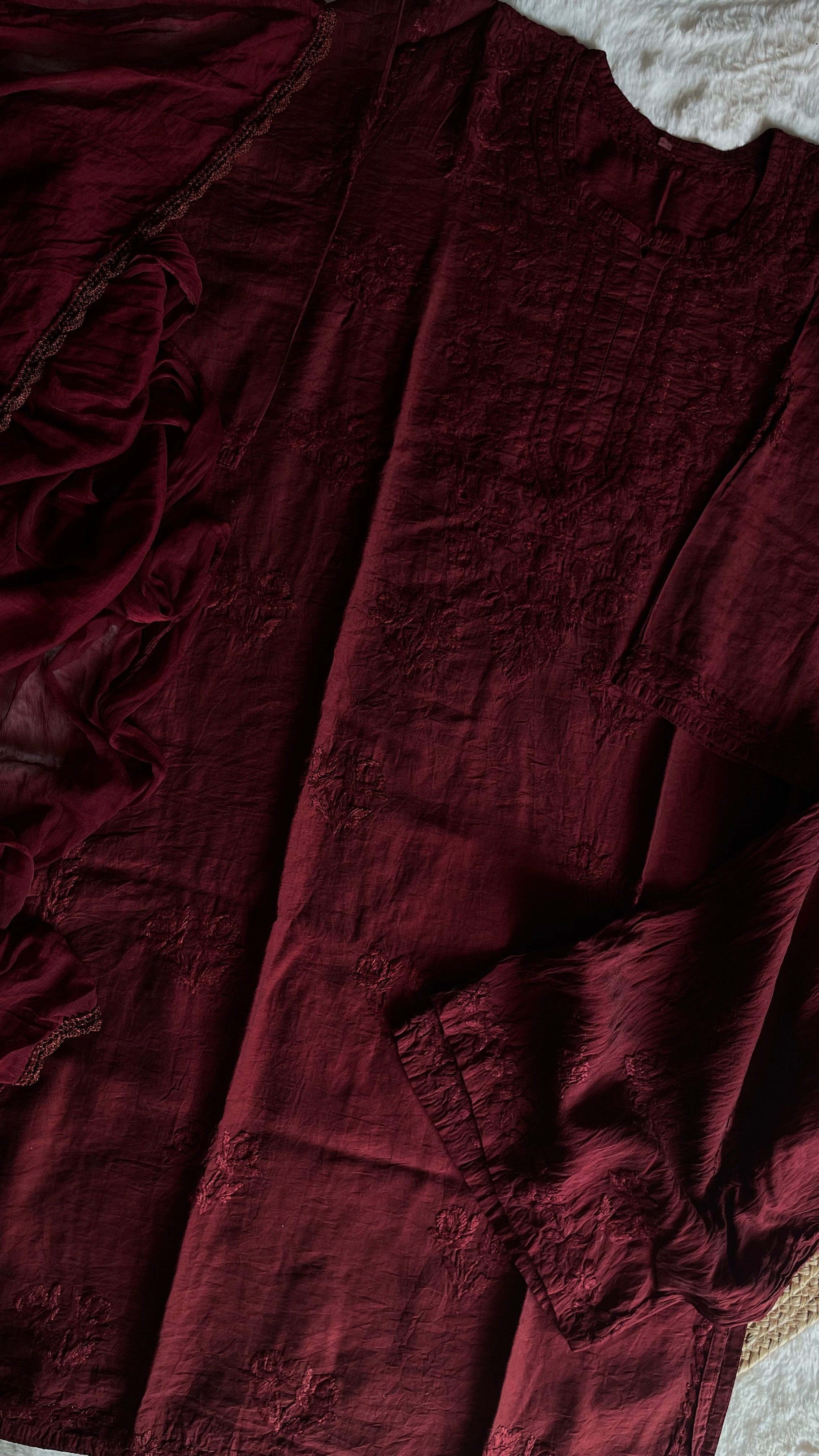 Darkest Maroon