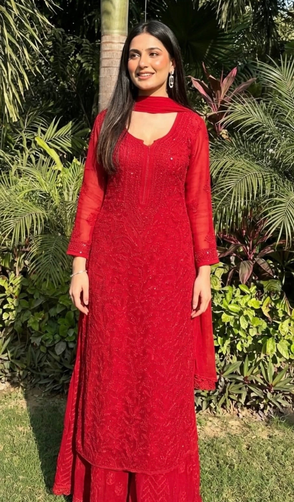 RED BRIDAL Suit Set