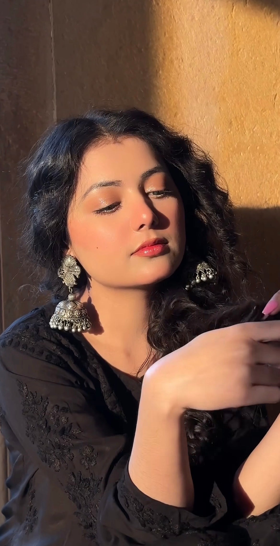 Eid Black Modal suit set