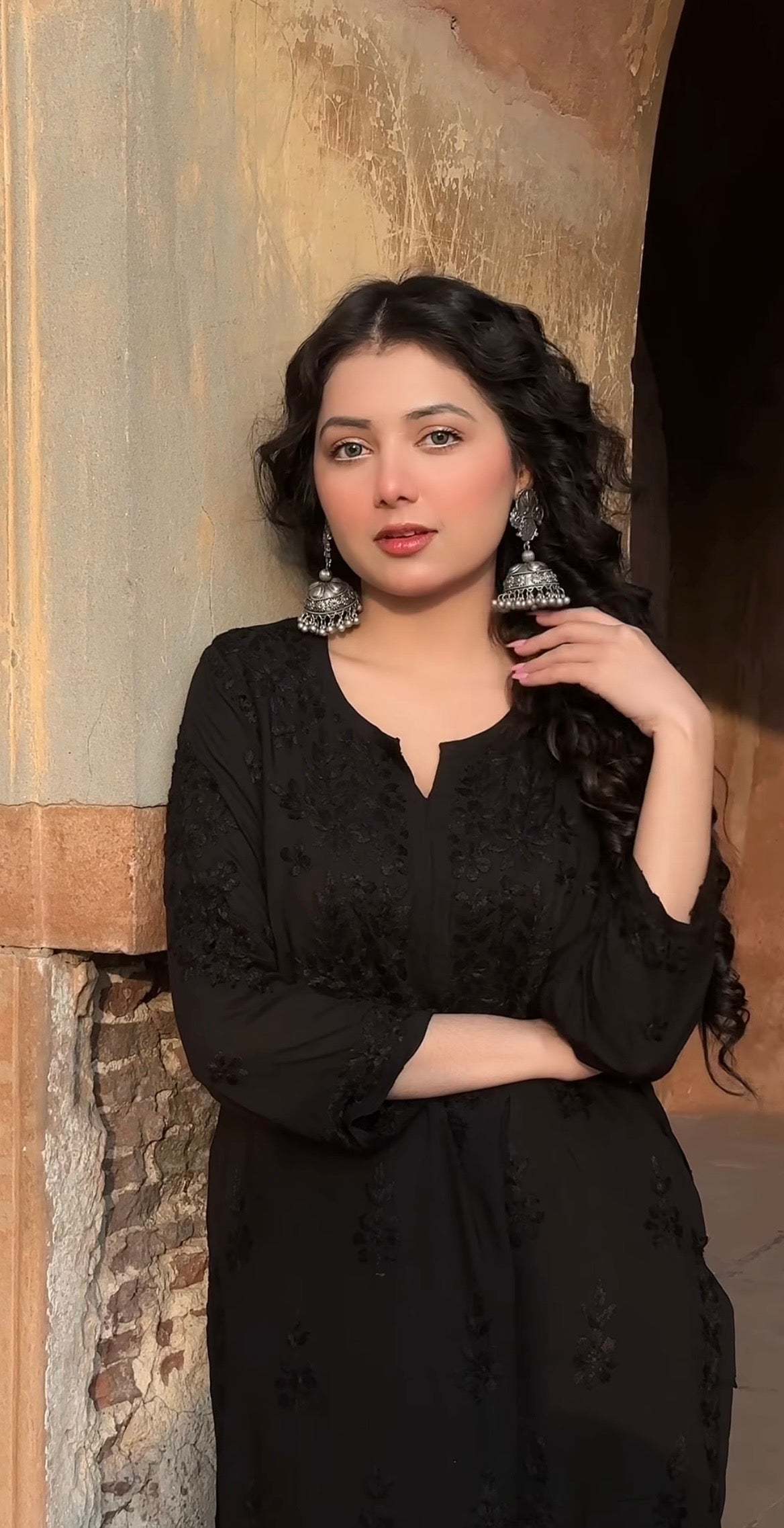 Eid Black Modal suit set