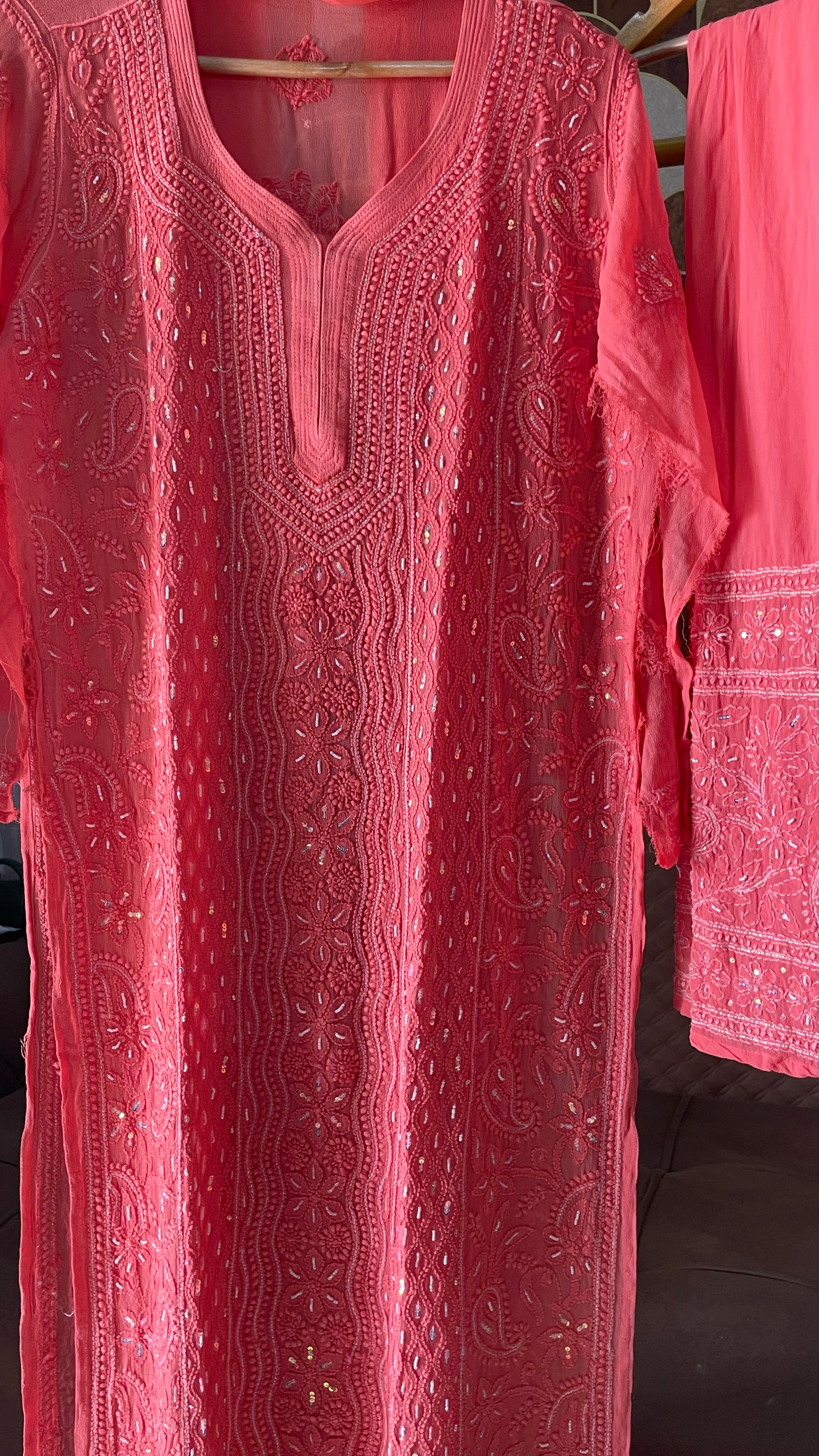 Aaliya ROSY PEACH Suit Set