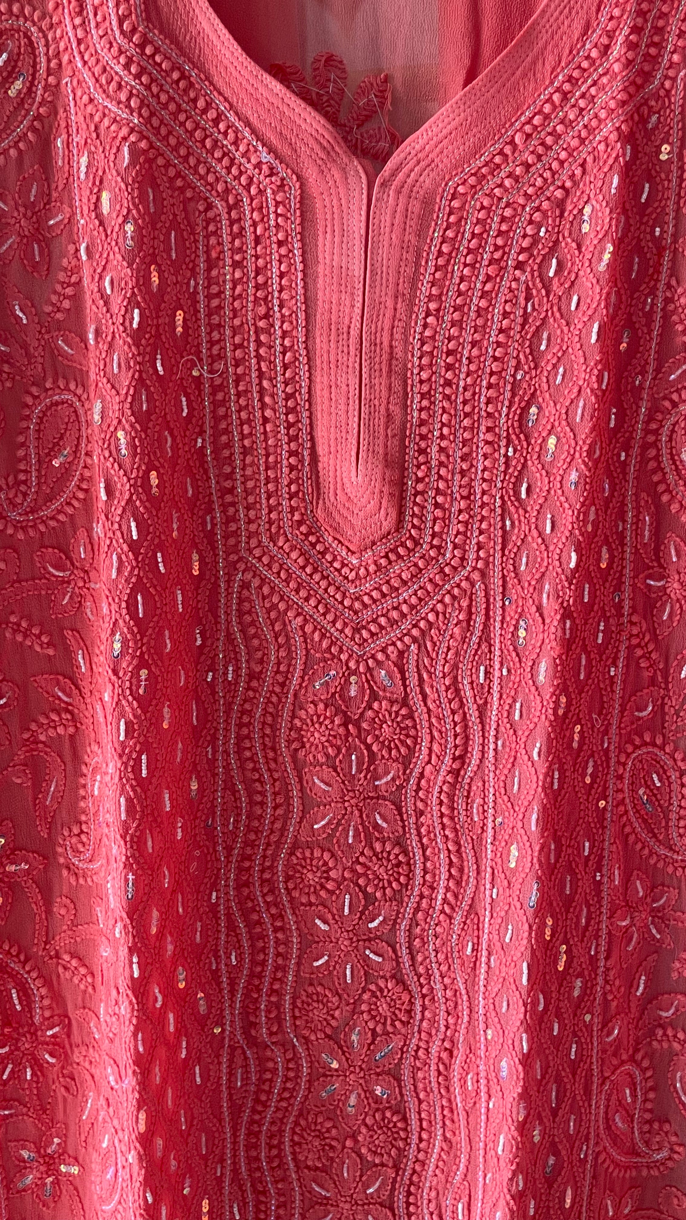 Aaliya ROSY PEACH Suit Set