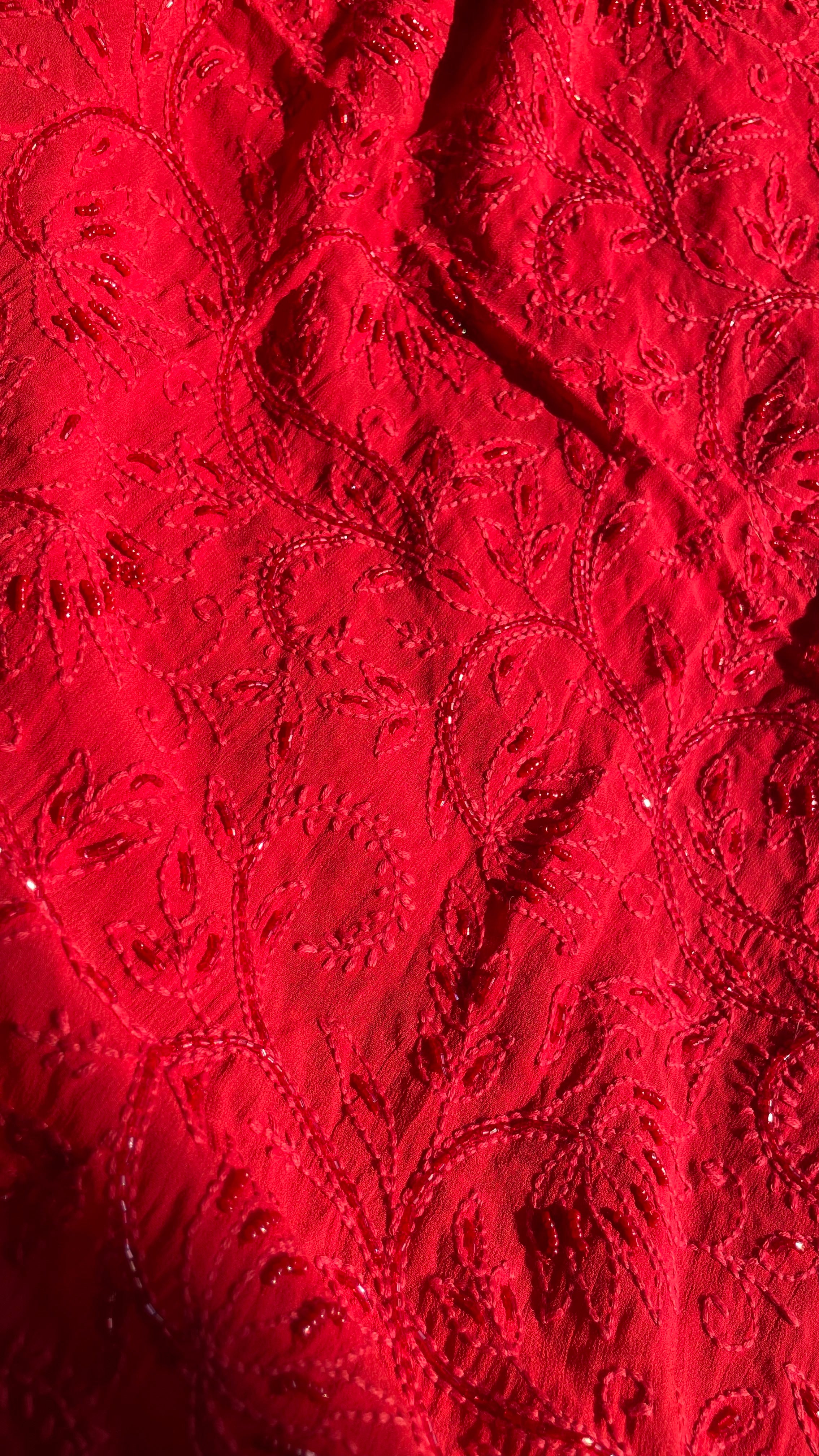 Noori Bridal RED Saree