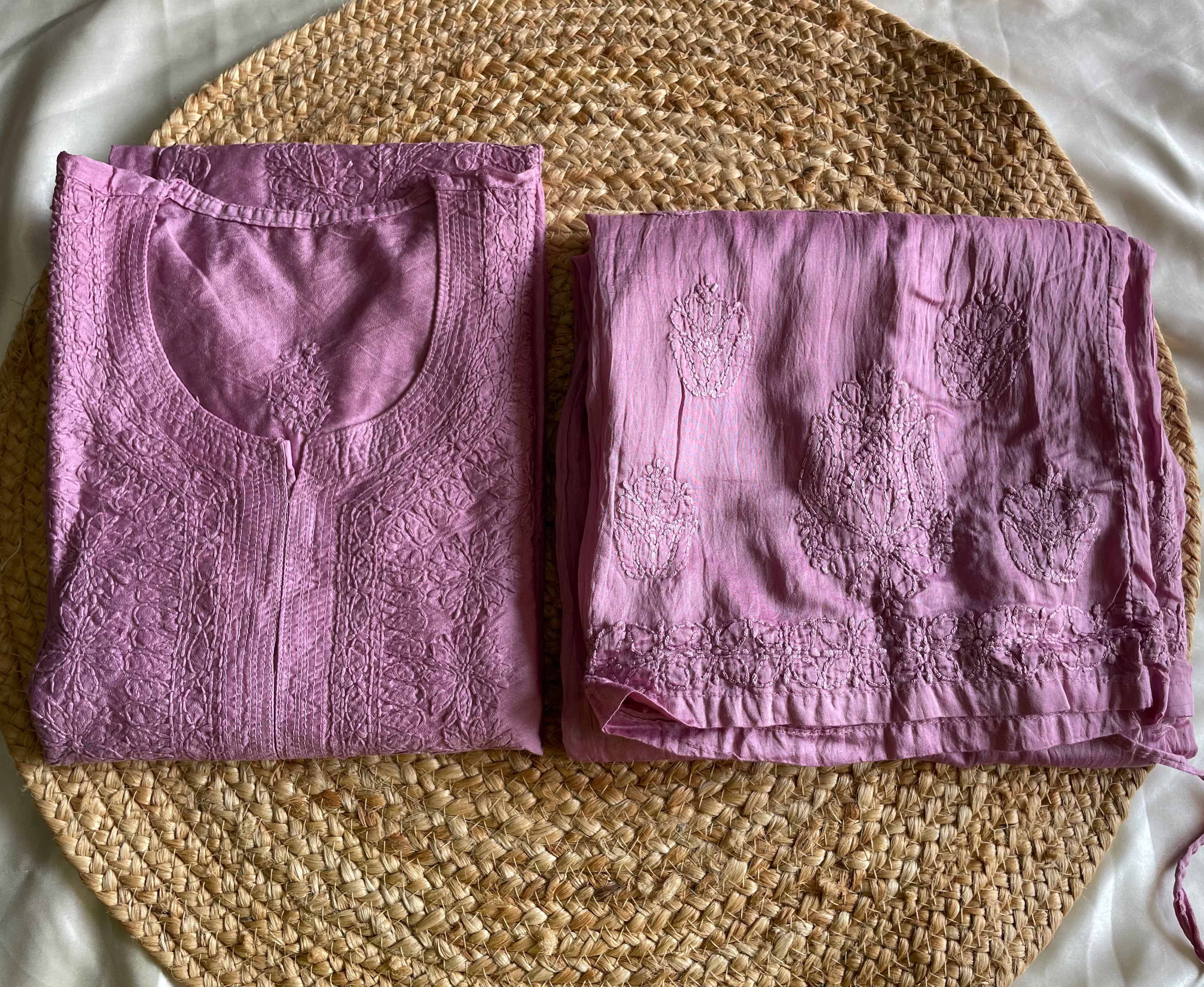 Classic Chanderi Bakhiya Suit Sets