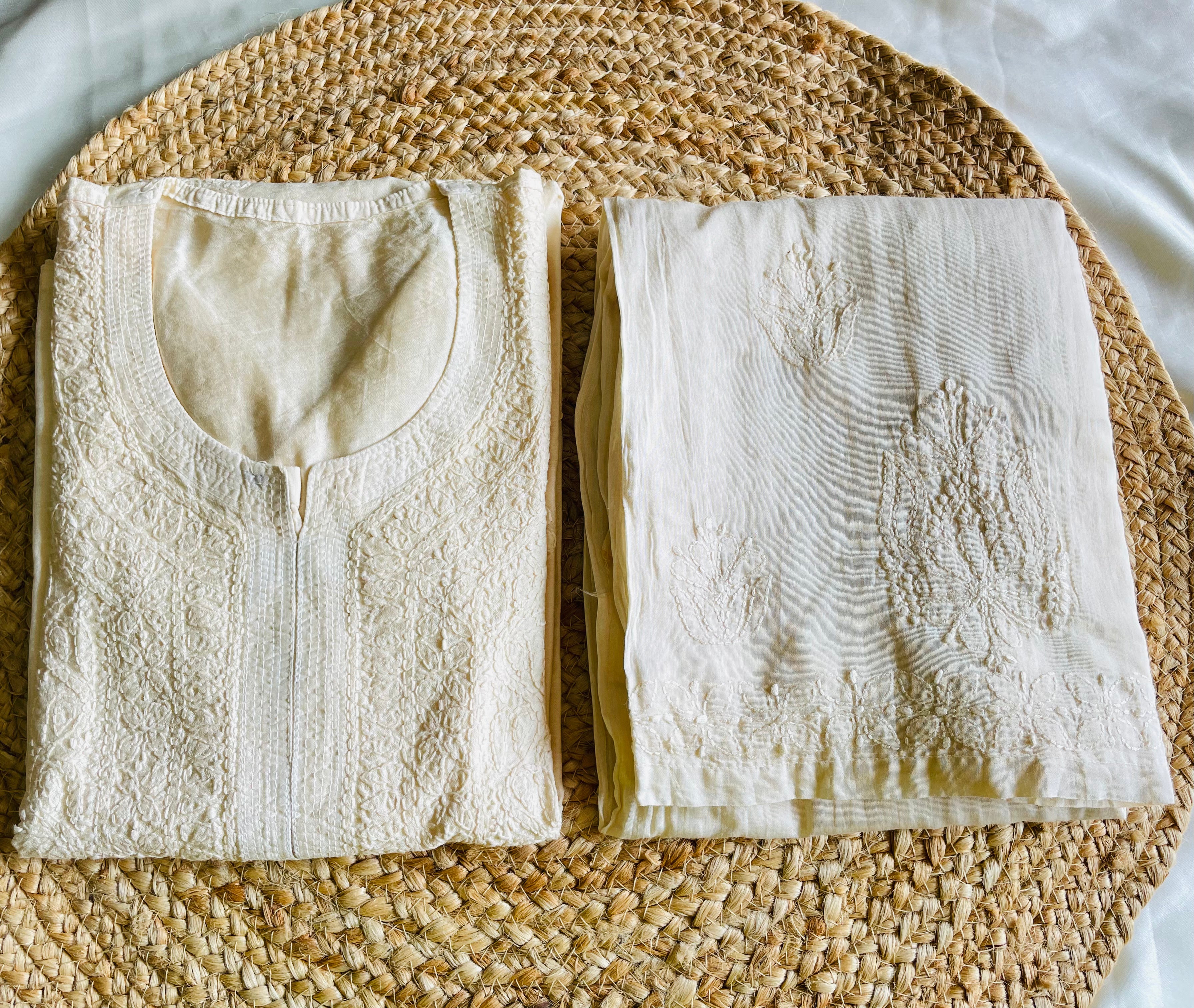 Classic Chanderi Bakhiya Suit Sets