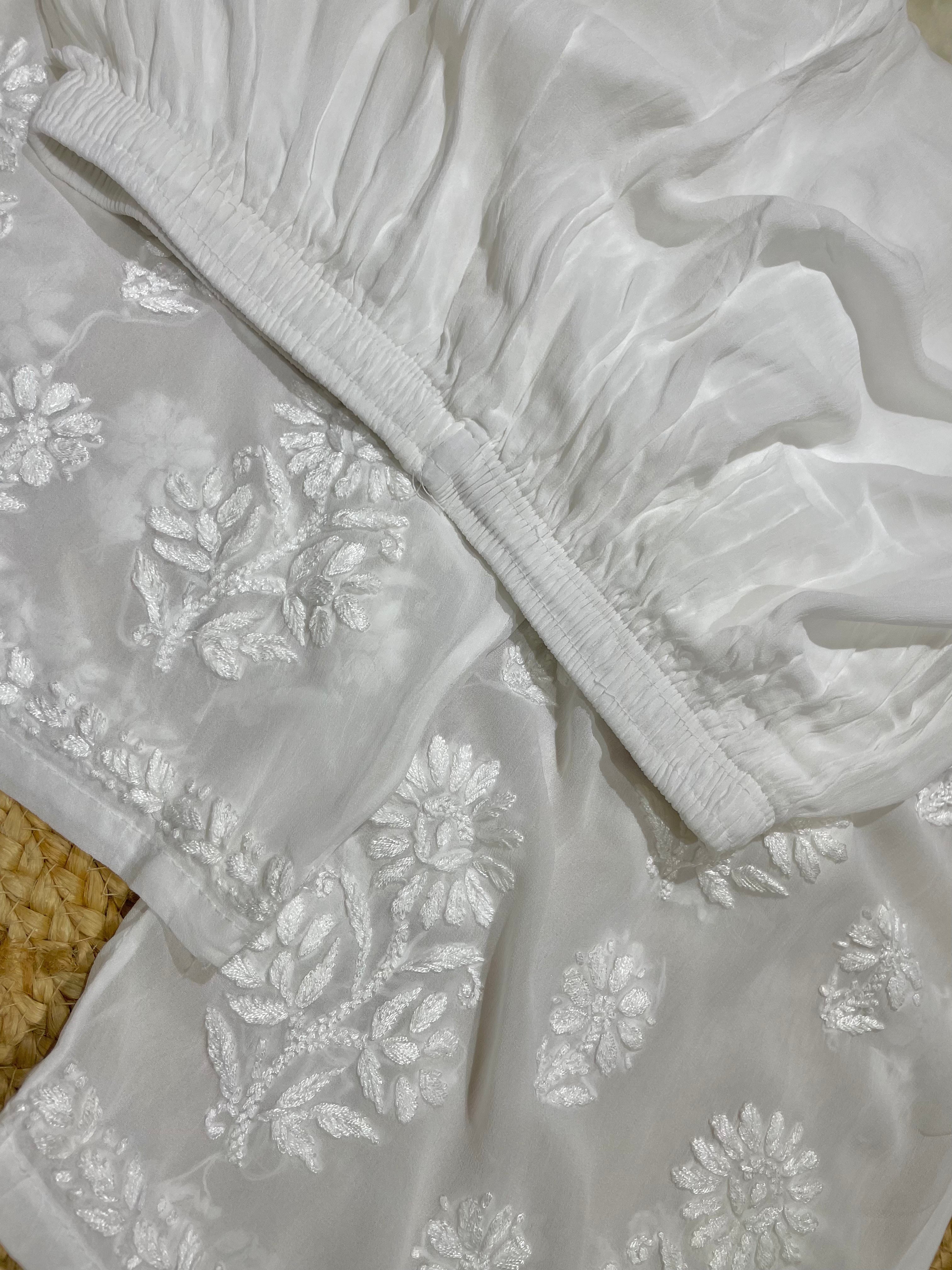 viscose 3D Work palazzo