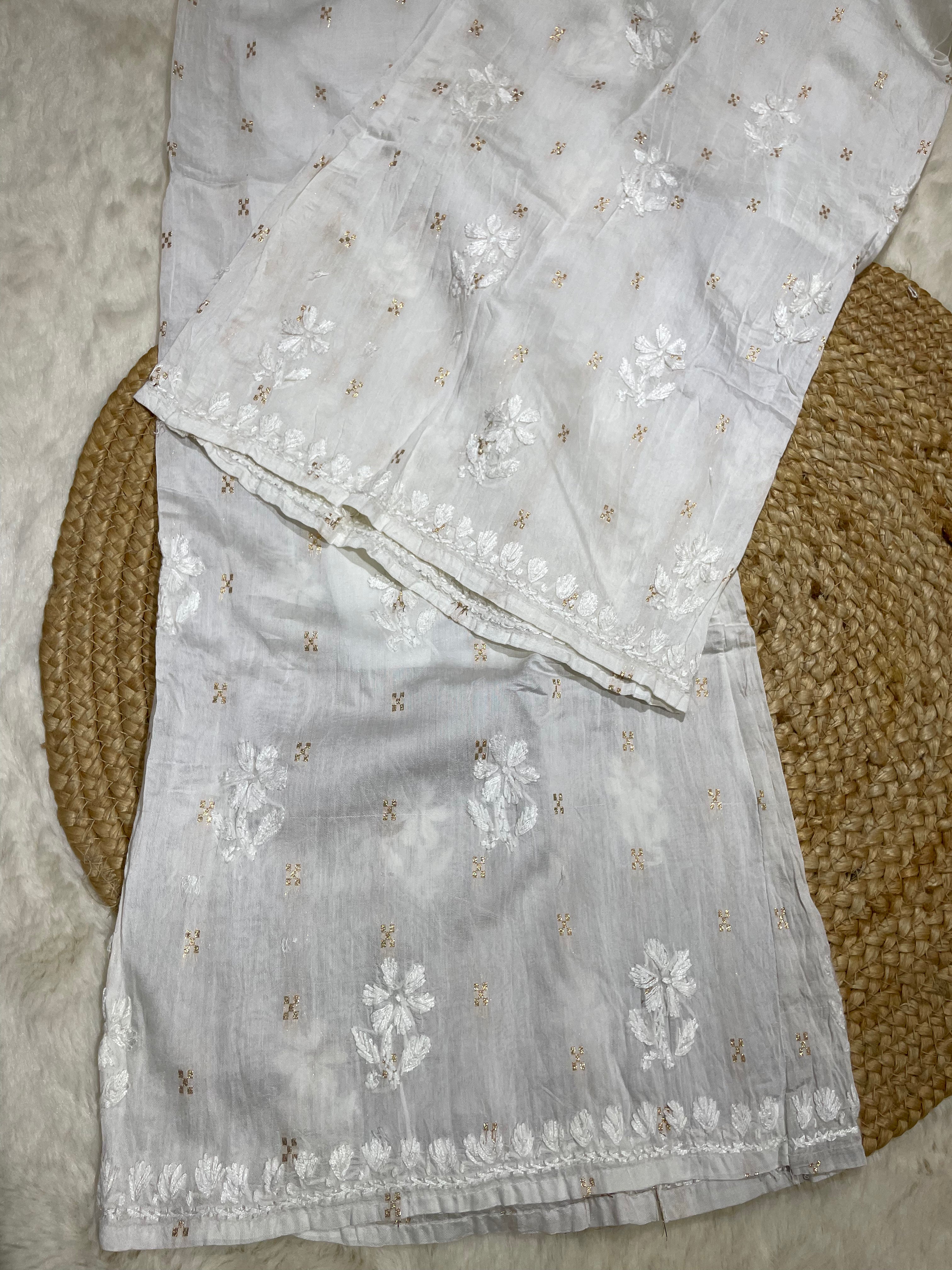 Fancy Chanderi palazzo