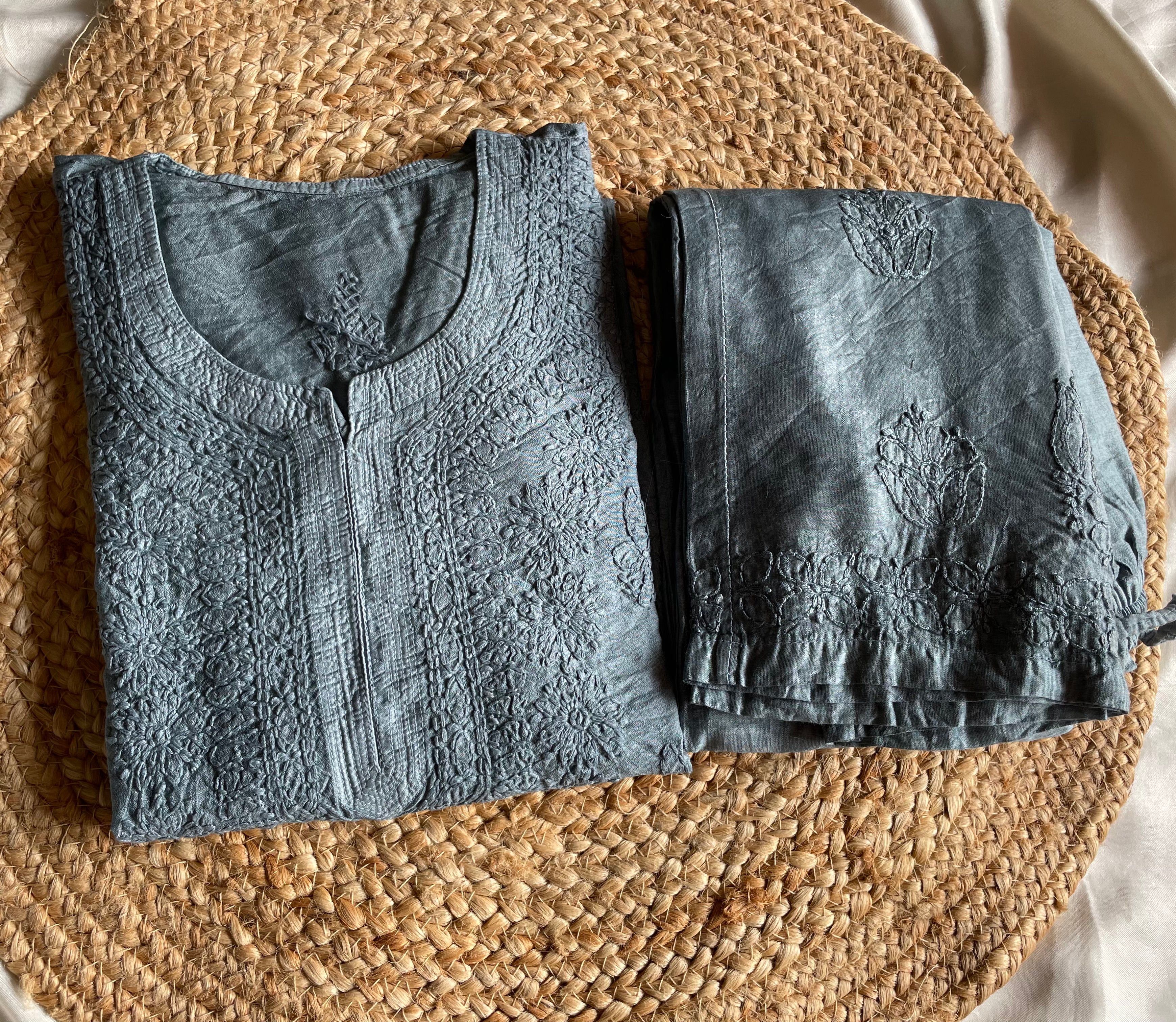 Classic Chanderi Bakhiya Suit Sets