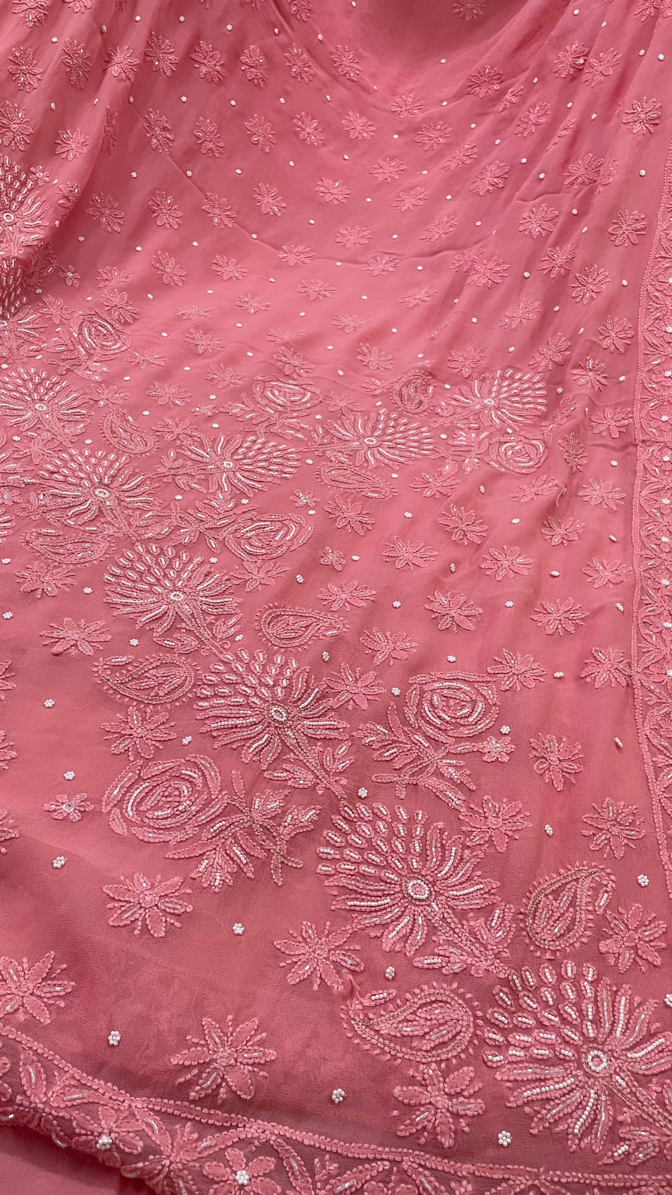 Fiza Blush Pink Saree