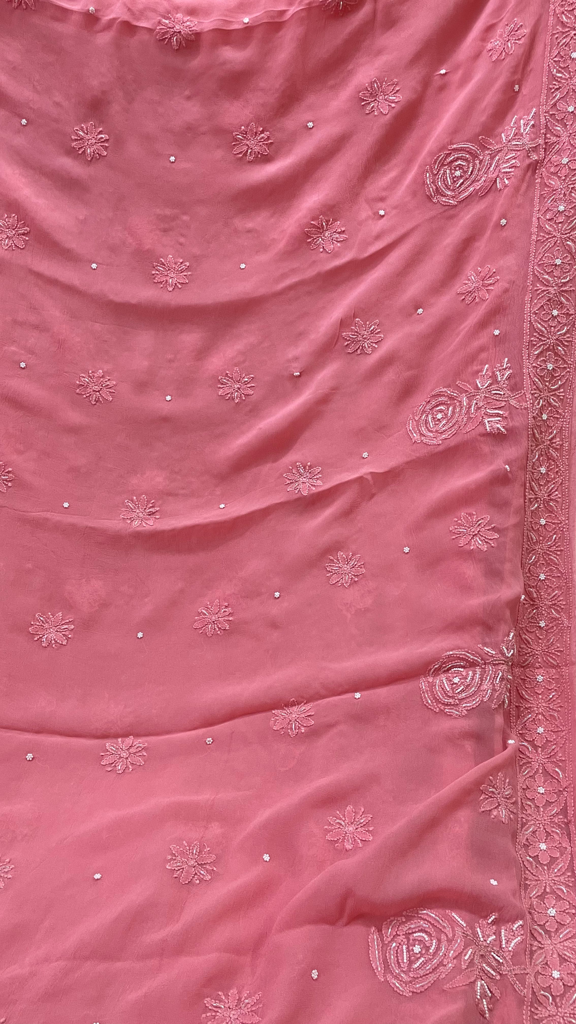 Fiza Blush Pink Saree