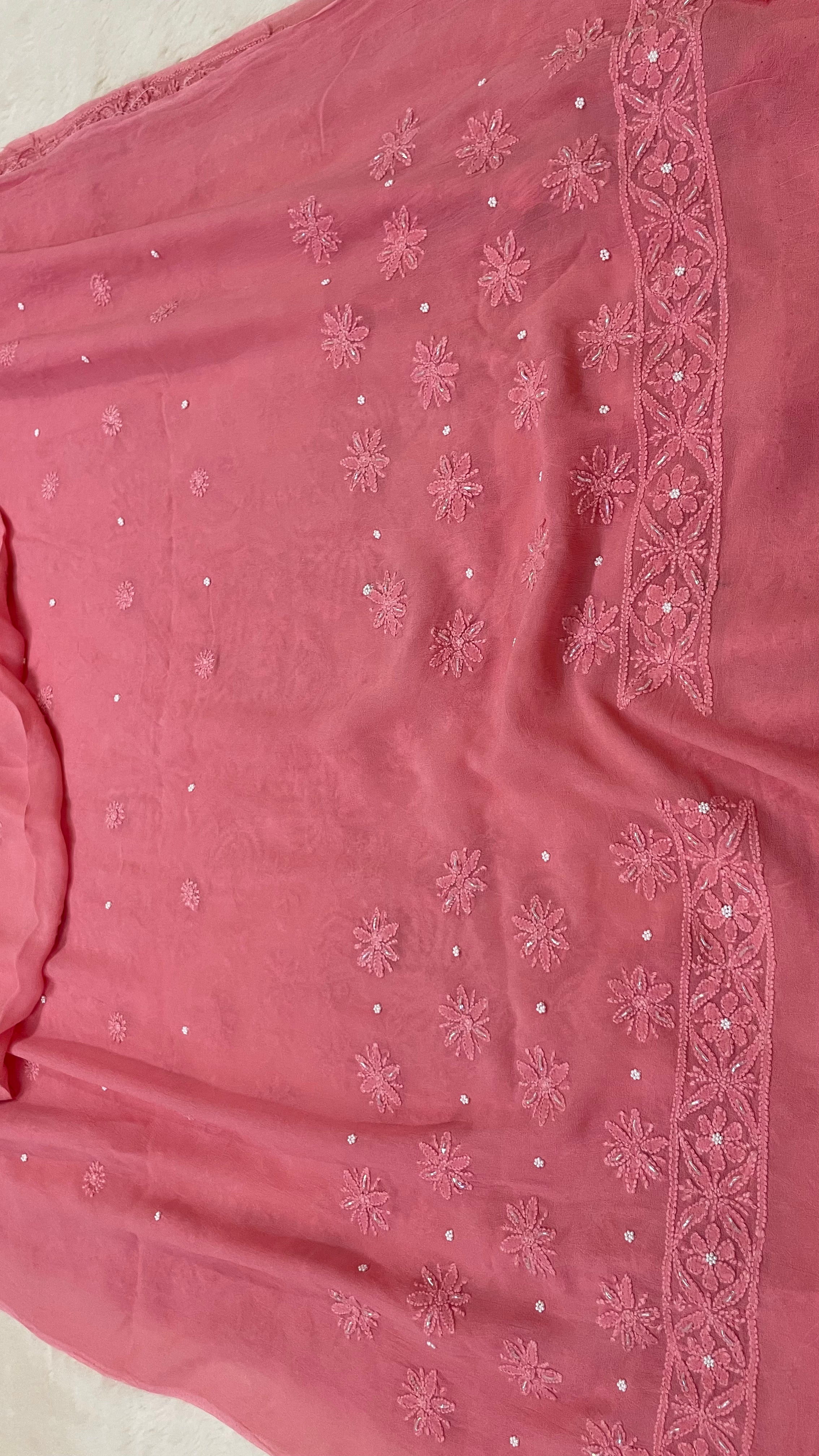 Fiza Blush Pink Saree