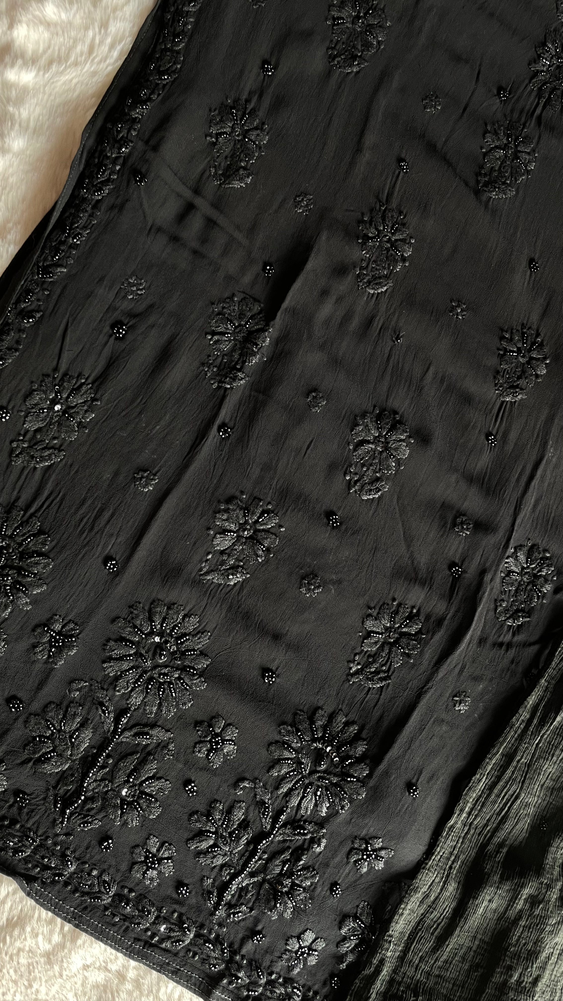 Black on Black Suit Sets