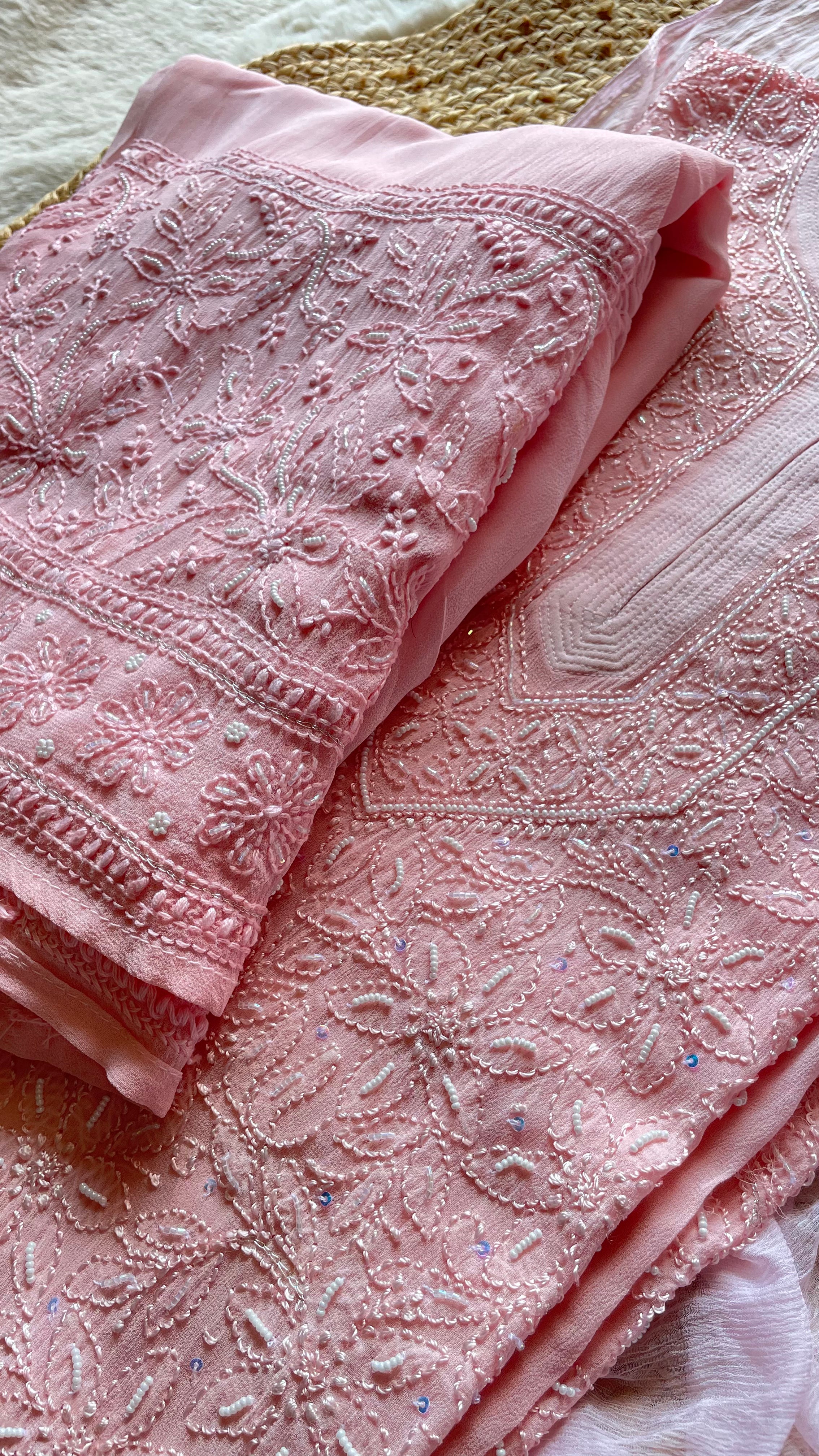 Aaliya Pale Pink Suit Set